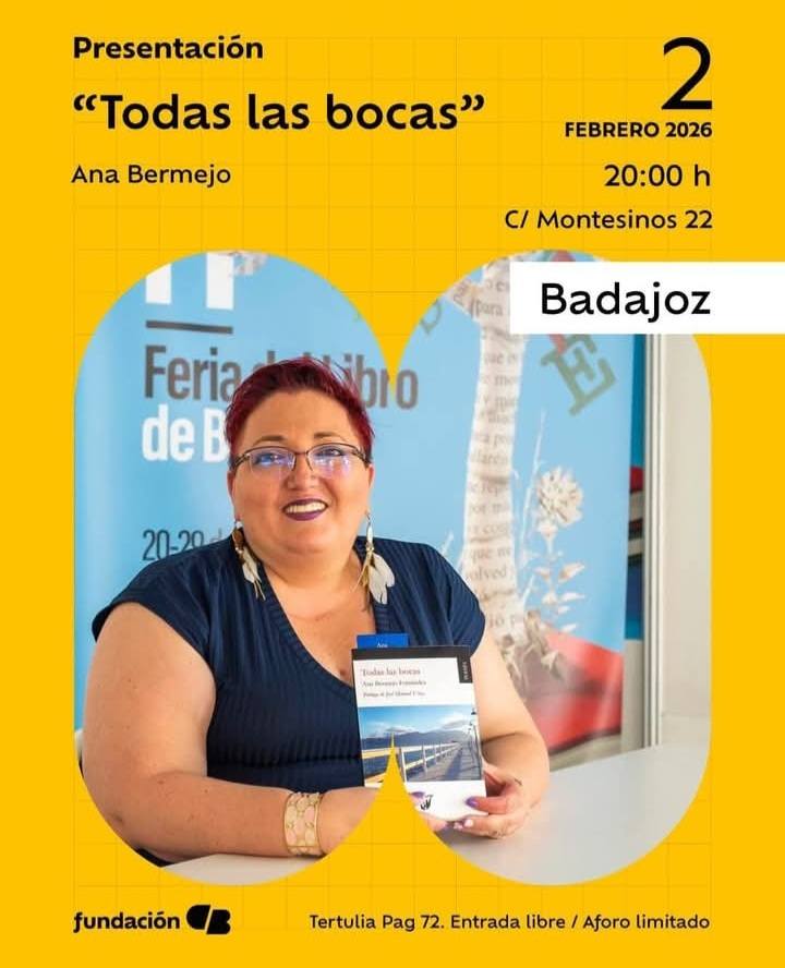 ENCUENTRO CON ANA BERMEJO FERNANDEZ. TODAS LAS BOCAS